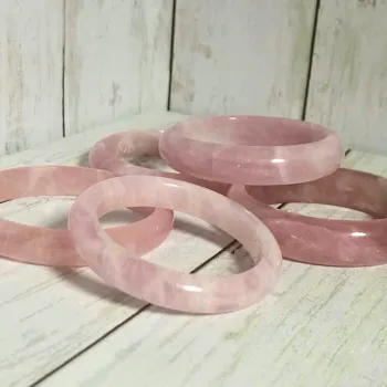 Rose Quartz Bangle