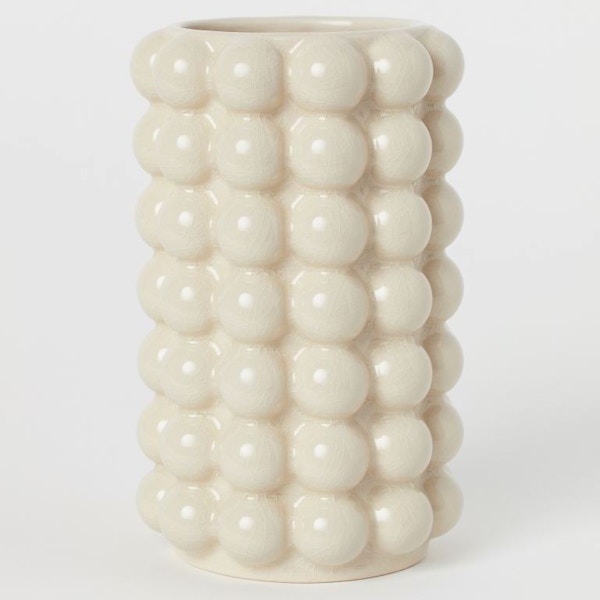 HM Home Tall Bubbled Vase, £17.99