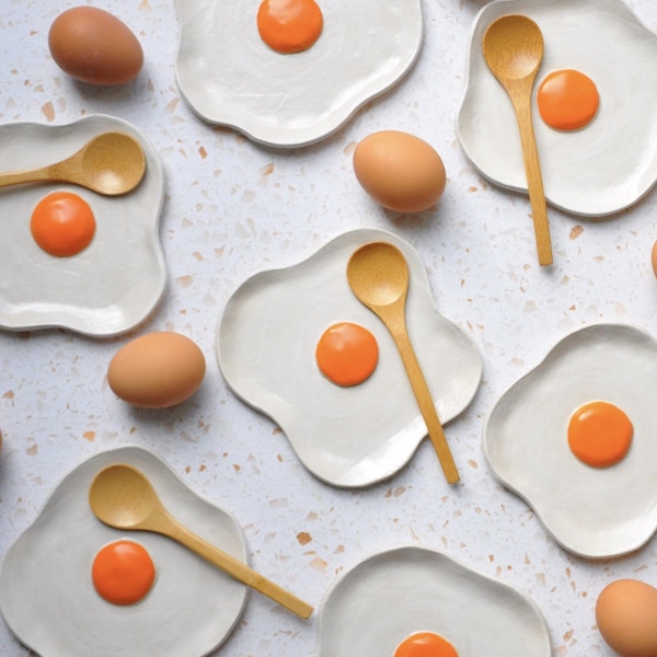 Elisa Ceramics Egg Spoon Rest, €45