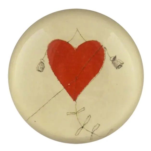 John Derian Heart Paperweight, £69
