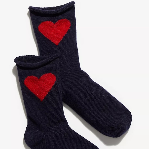 Free People Love Cashmere Crew Socks, £32