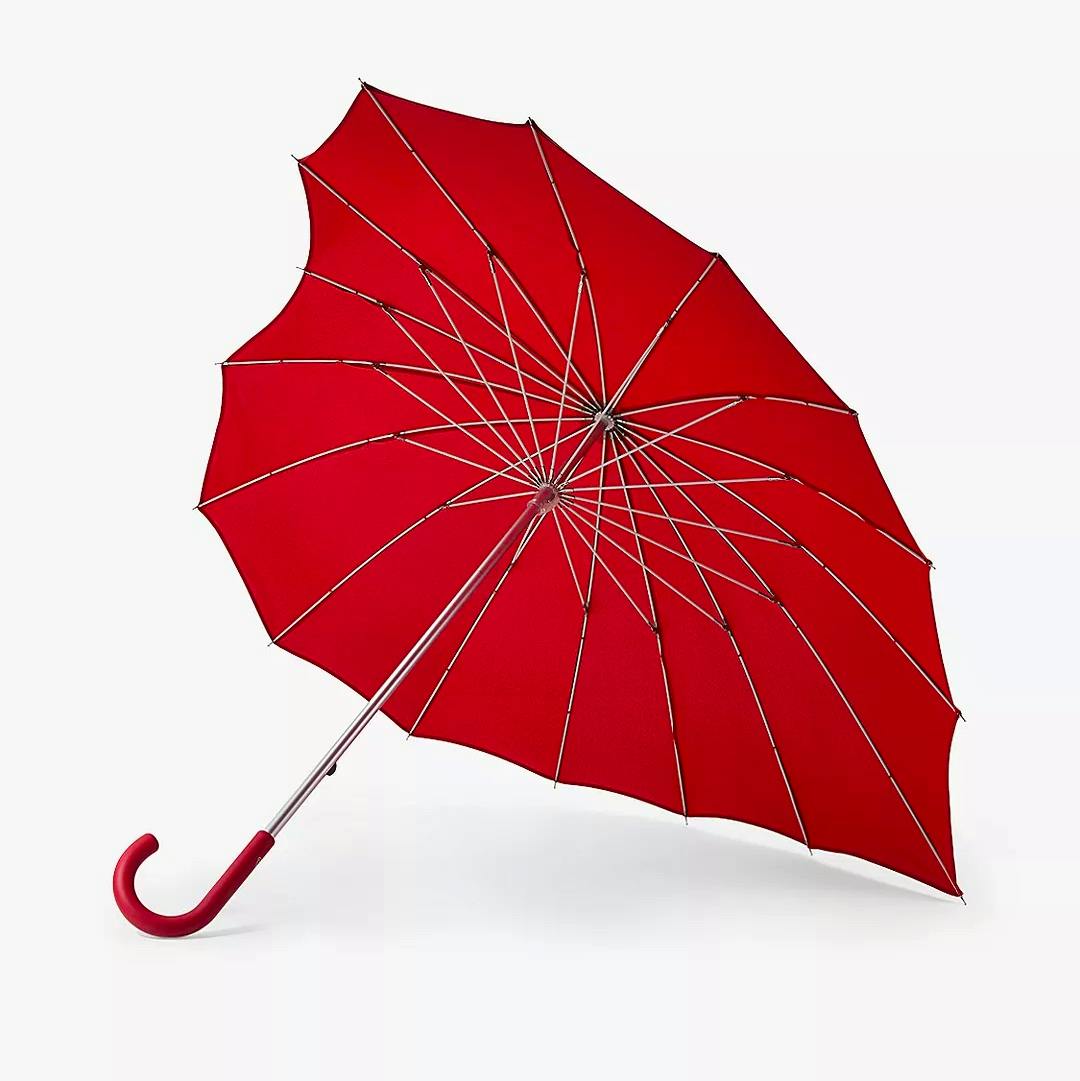 John Lewis Fulton Heart Shaped Umbrella, £25