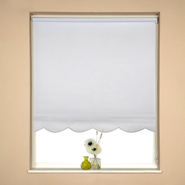 Scalloped Edge Blind, £32.95 Linens Limited