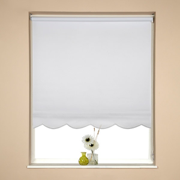 Scalloped Edge Blind, £32.95 Linens Limited
