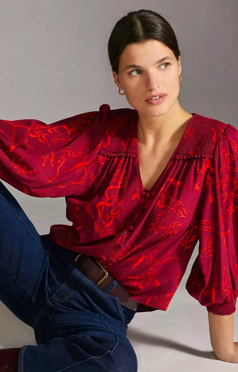 Anthropologie Emily Isabella Whimsy Buttondown Shirt, £70