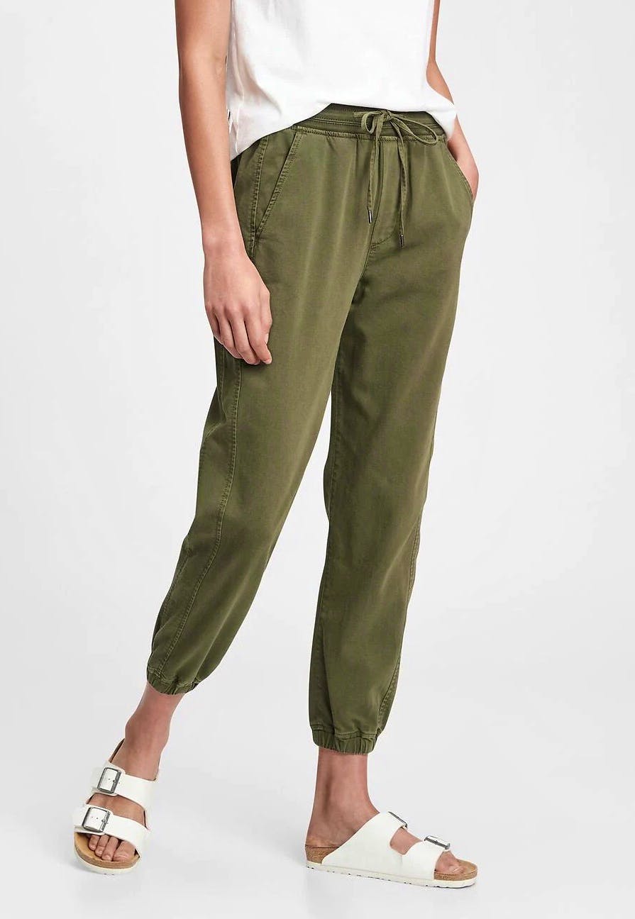 GAP Ribbed Pull On Joggers, NOW £19.99