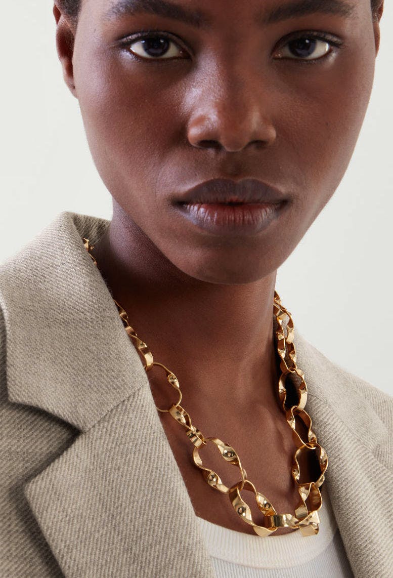 Cos Twisted Link Necklace, £55