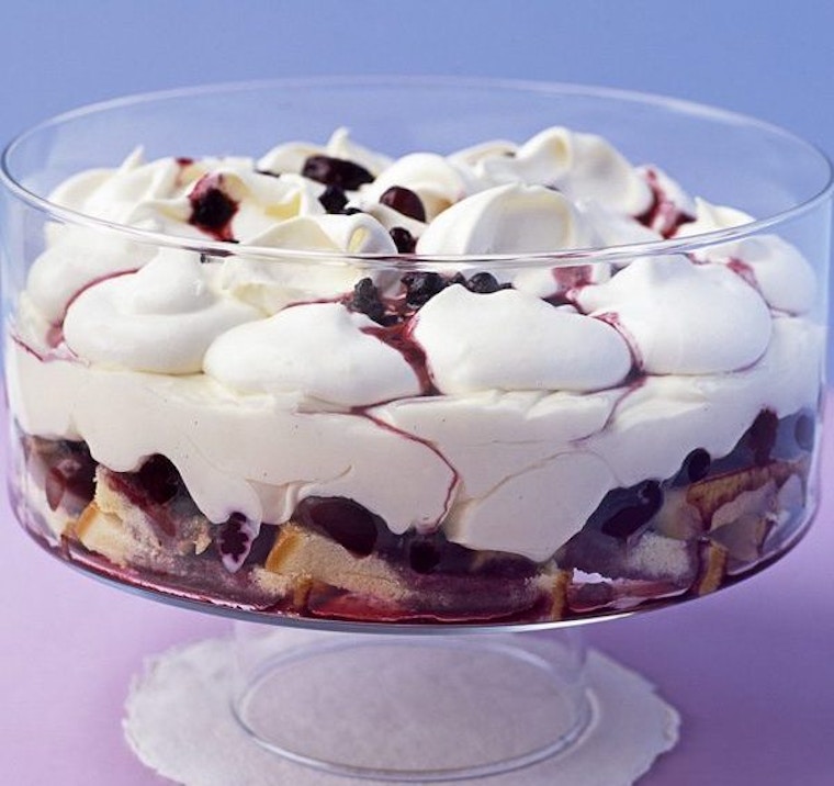 Winter Berry Trifle