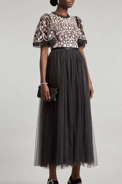 Needle & Thread Rosie Lace Ankle Length Gown, £250