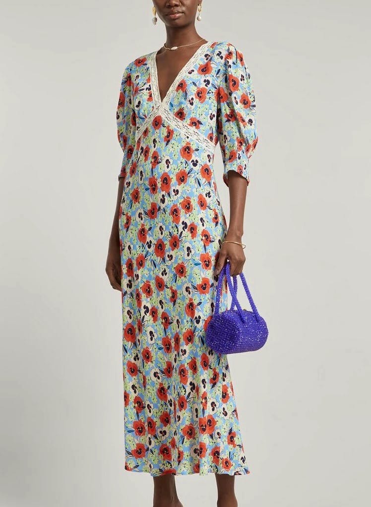 Rixo Gemma Midi Dress, £265
