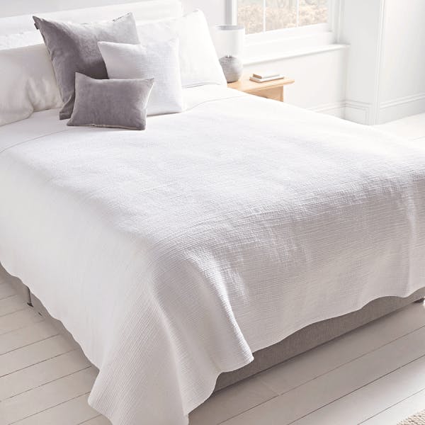 Quilted Cotton Bedspread £225