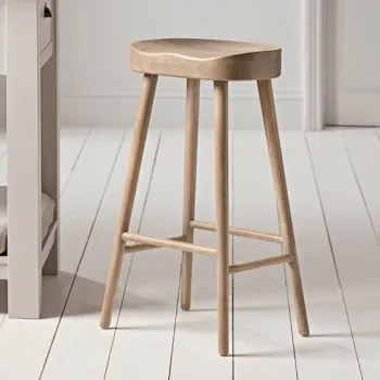 Weathered Oak Counter Stool