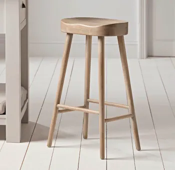 Weathered Oak Counter Stool