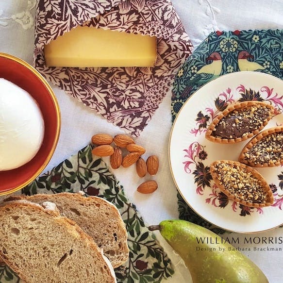 Vintage William Morris Organic Beeswax Wraps £8.96