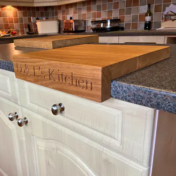 Solid Oak Lipped Chopping Board