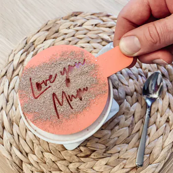 Mum Coffee Stencil