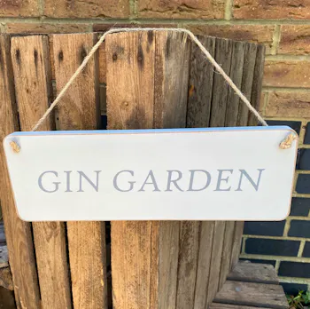 Gin Garden Sign