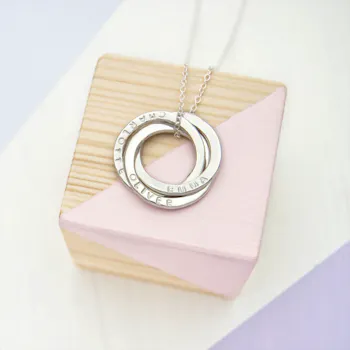 Russian Ring Necklace
