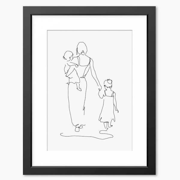 Mother and Daughters Art £14.50