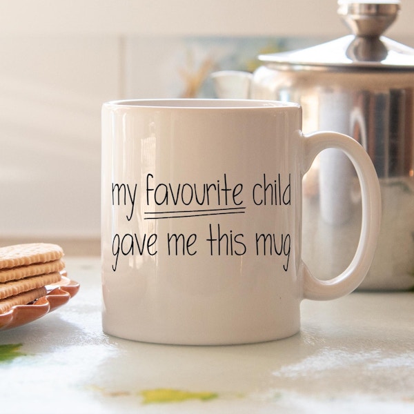 Favourite Child Mug £8.95