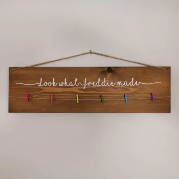 Personalised Children’s Art Display Sign