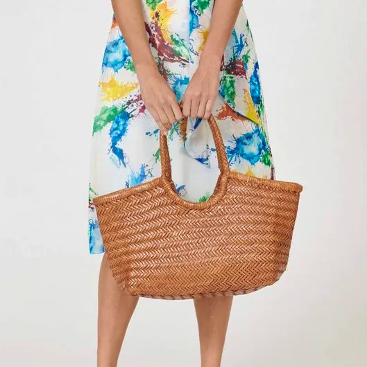 Katie & Jo Dragon Diffusion, Nantucket Big Basket Bag, £335