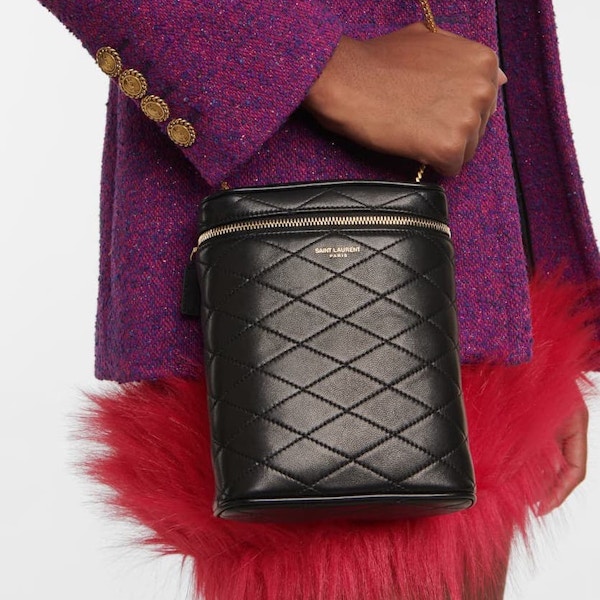 Saint Laurent Vanity Leather Crossbody Bag, £730