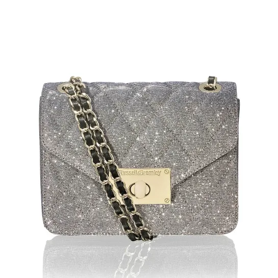 Russell & Bromley Quiltpurse, Boxy Chain Shoulder Bag, £225