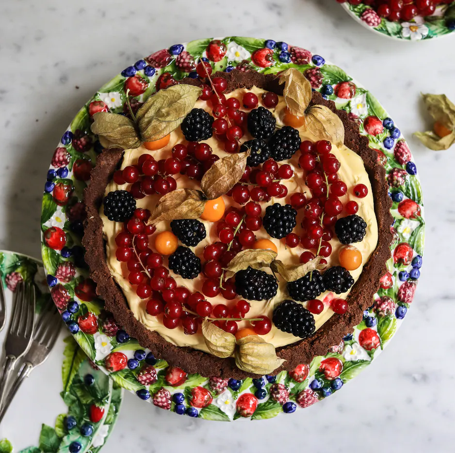 Skye McAlpine Frutti Di Bosco Cake Stand, £62