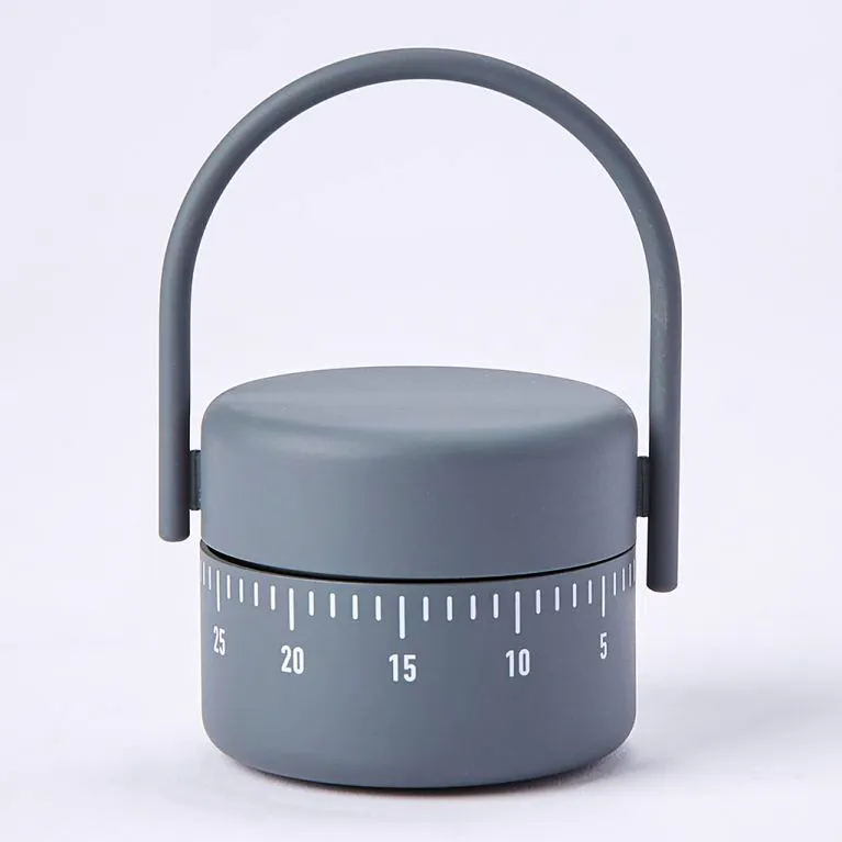 Sone Denmark Kitchen Timer In Cool Grey, £20
