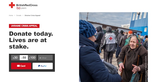 Ukraine Charities To Support Red Cross
