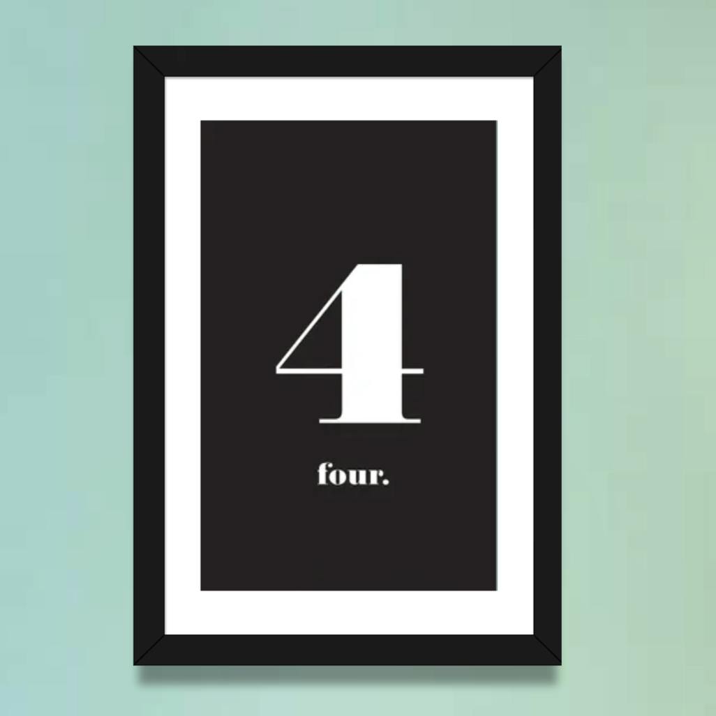 iCanvas Framed Typography Print, $115.49