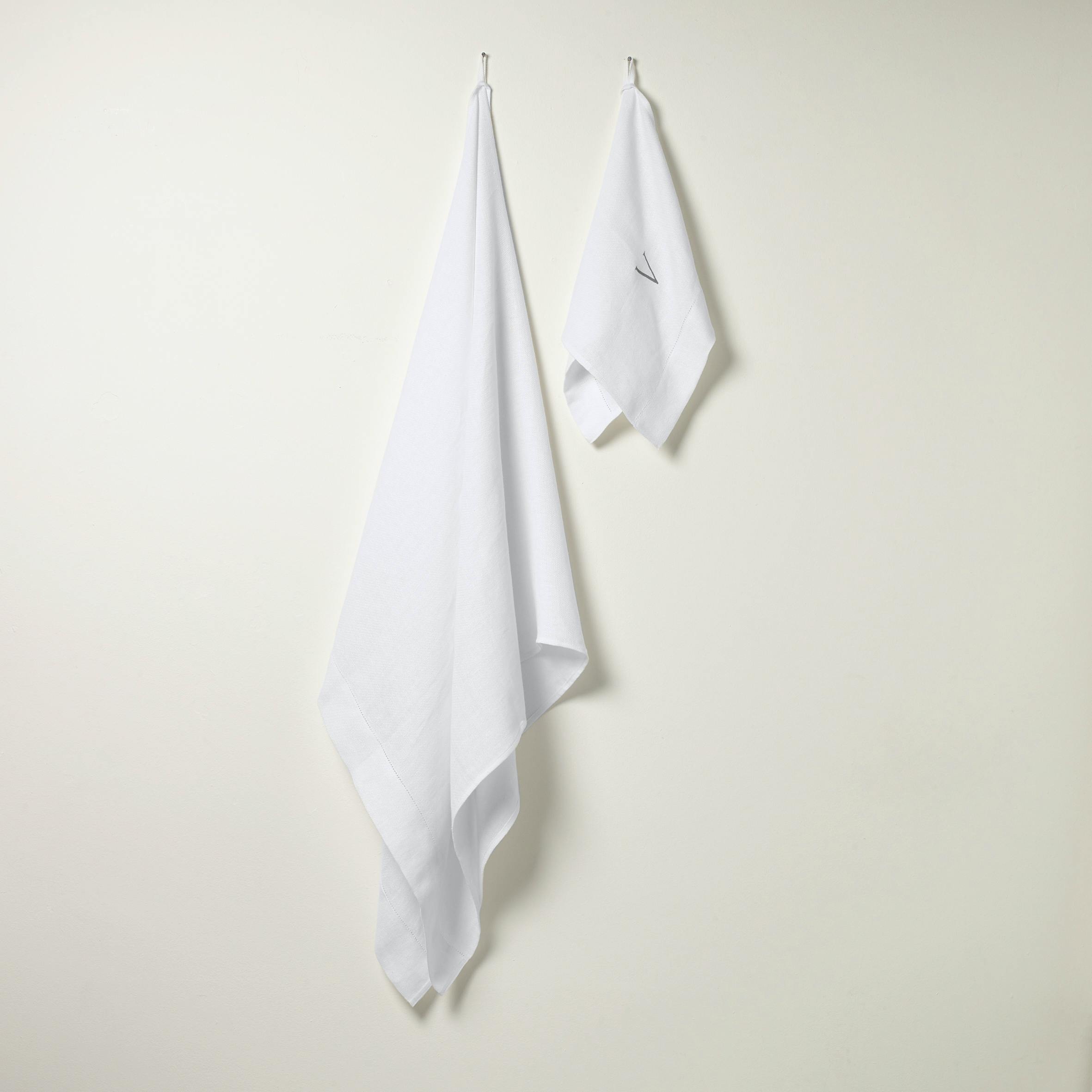 Volga Linen Sauna Hand Towel, £28