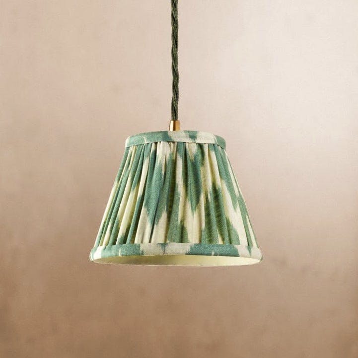 Pooky 18cm Pendant Printed Linen Ikat Shade, £34