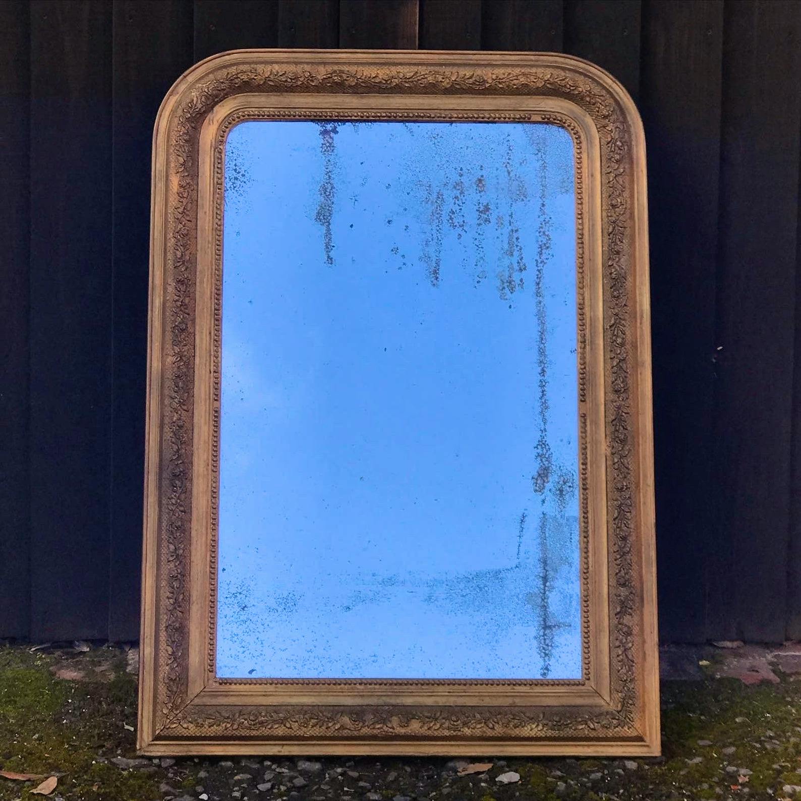 Etsy Large Antique 19th-Century Louis Phillipe Mirror, £695