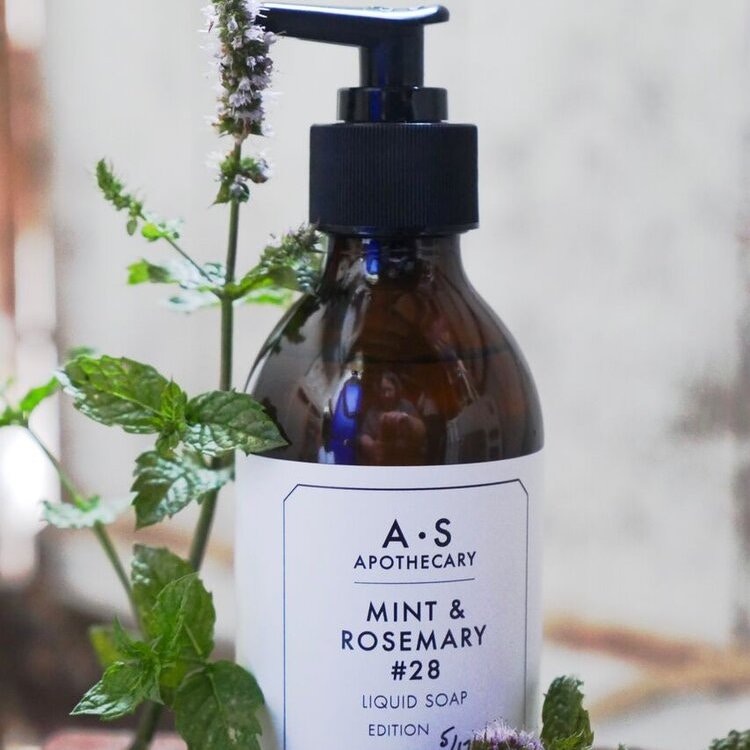 AS Apothecary Mint & Rosemary Hand Wash, £12.50