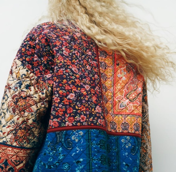 Zara Quilted-printed-jacket