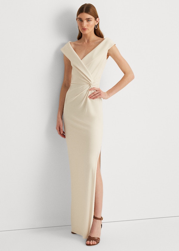 Jersey Off-the-Shoulder Gown, £219