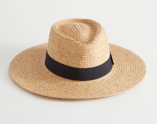 Ribbon Brim Straw Hat, £27