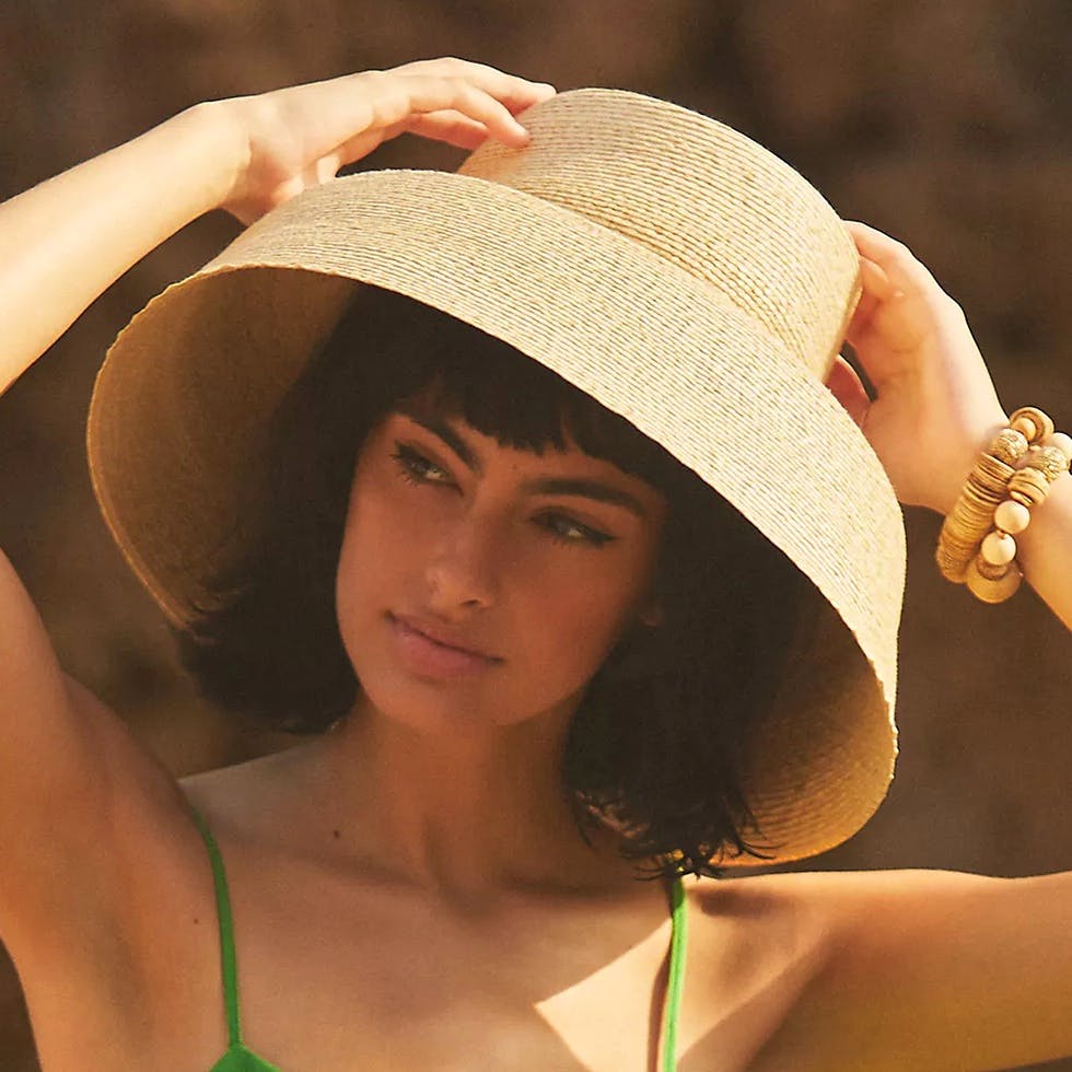 Anthropologie Natural Bucket Hat, £128