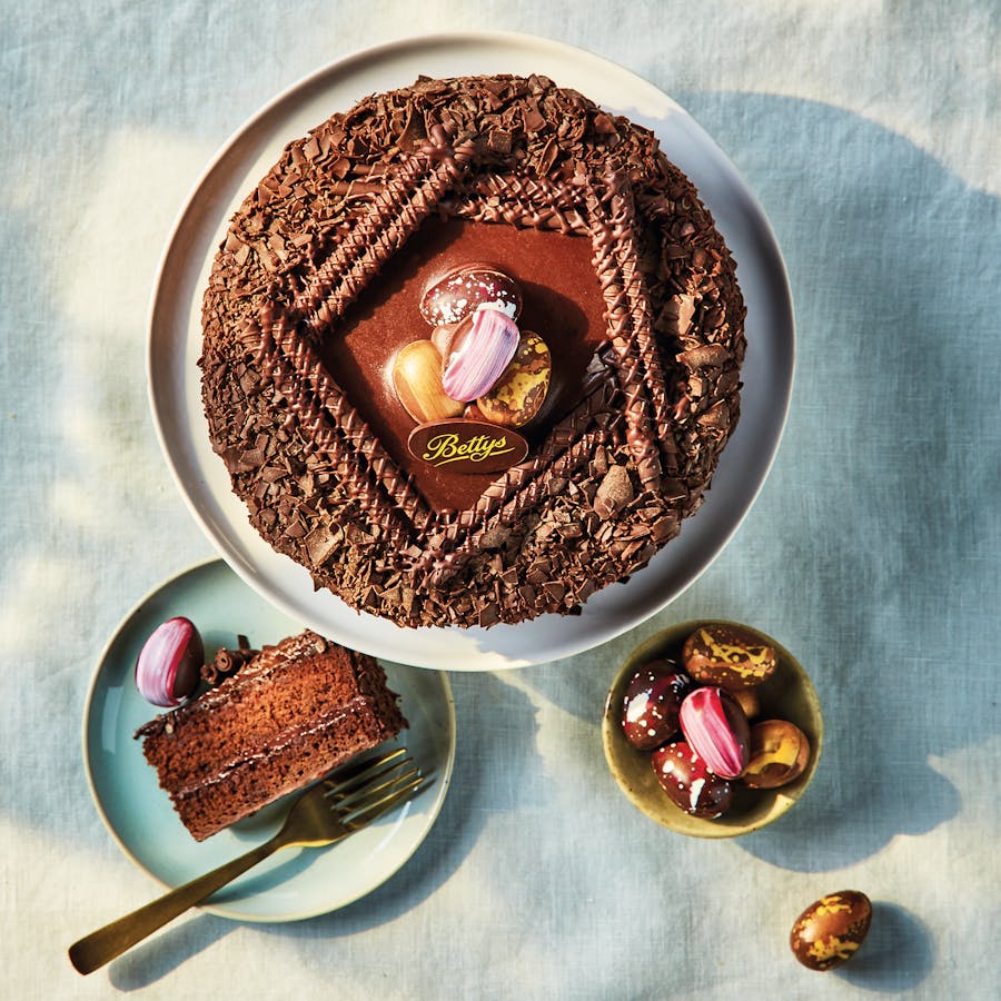 Chocolate Easter Nest Cake