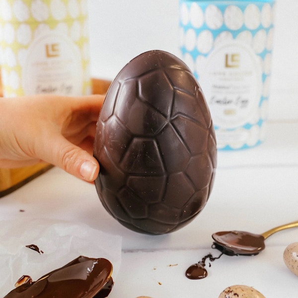 Love Cocoa Maldon Sea Salt Dark Easter Egg, £13.50