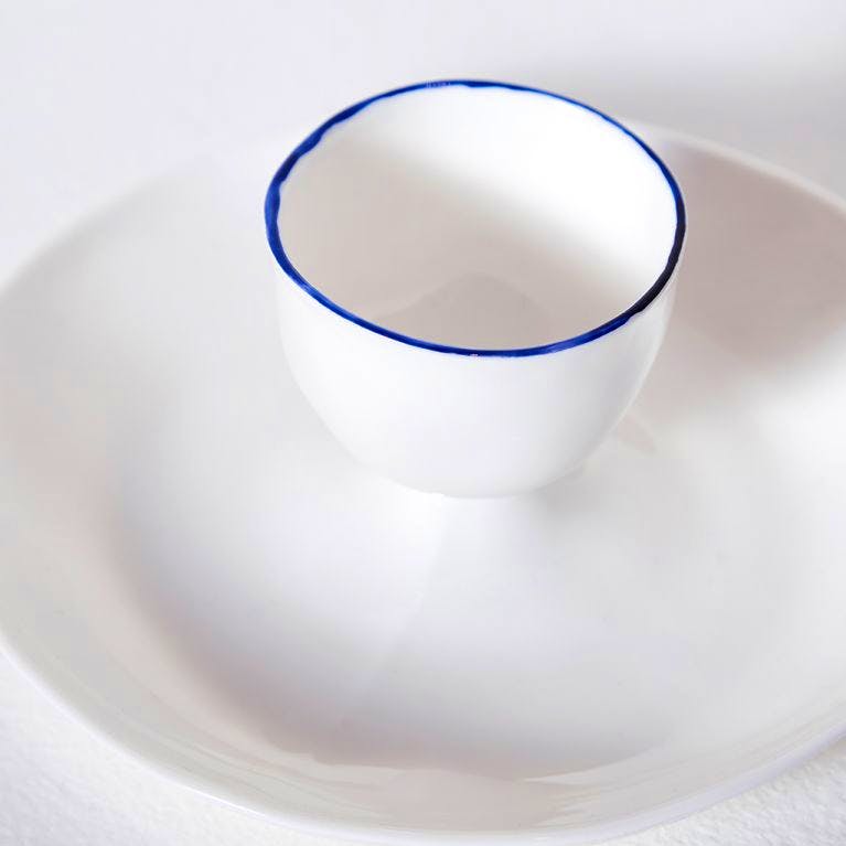 Jeremy & Cath Brown for Feldspar Cobalt Egg Cup, £50