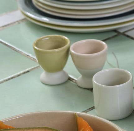 Jars Céramistes Cantine Ceramic Egg Cup Pale Pink, £14