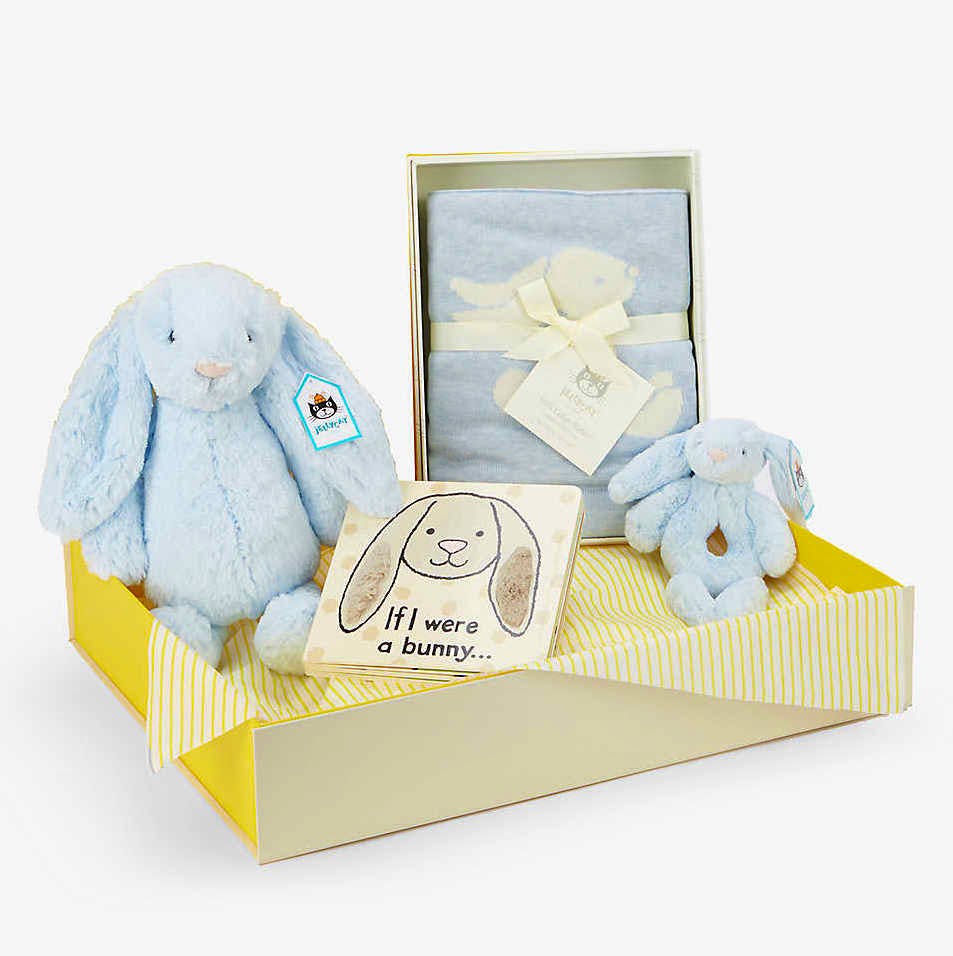 Jellycat Bashful Bunny Baby Hamper £85