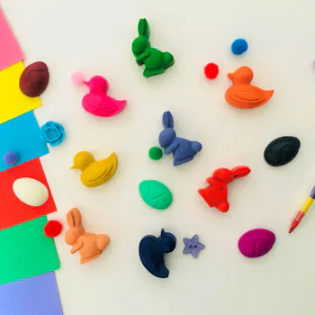 Easter Bunny Crayon