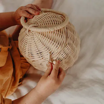 Olli Ella, Rattan Egg Basket