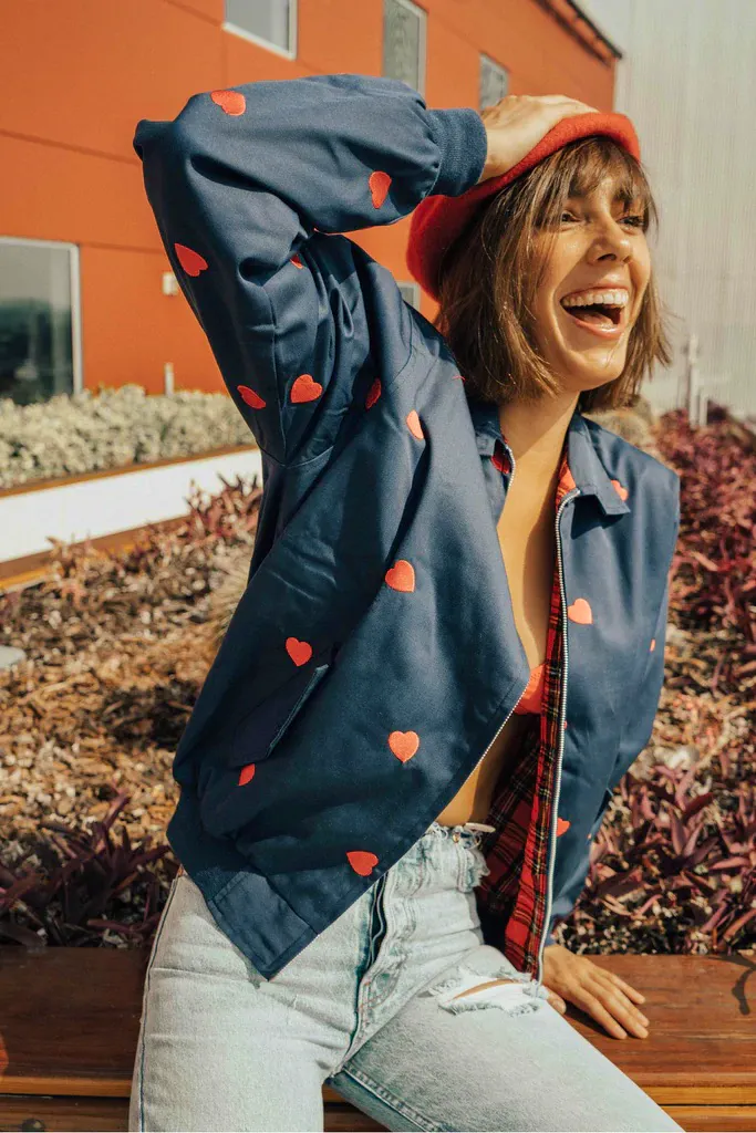 Olive & Frank Love Hearts Jacket, £75