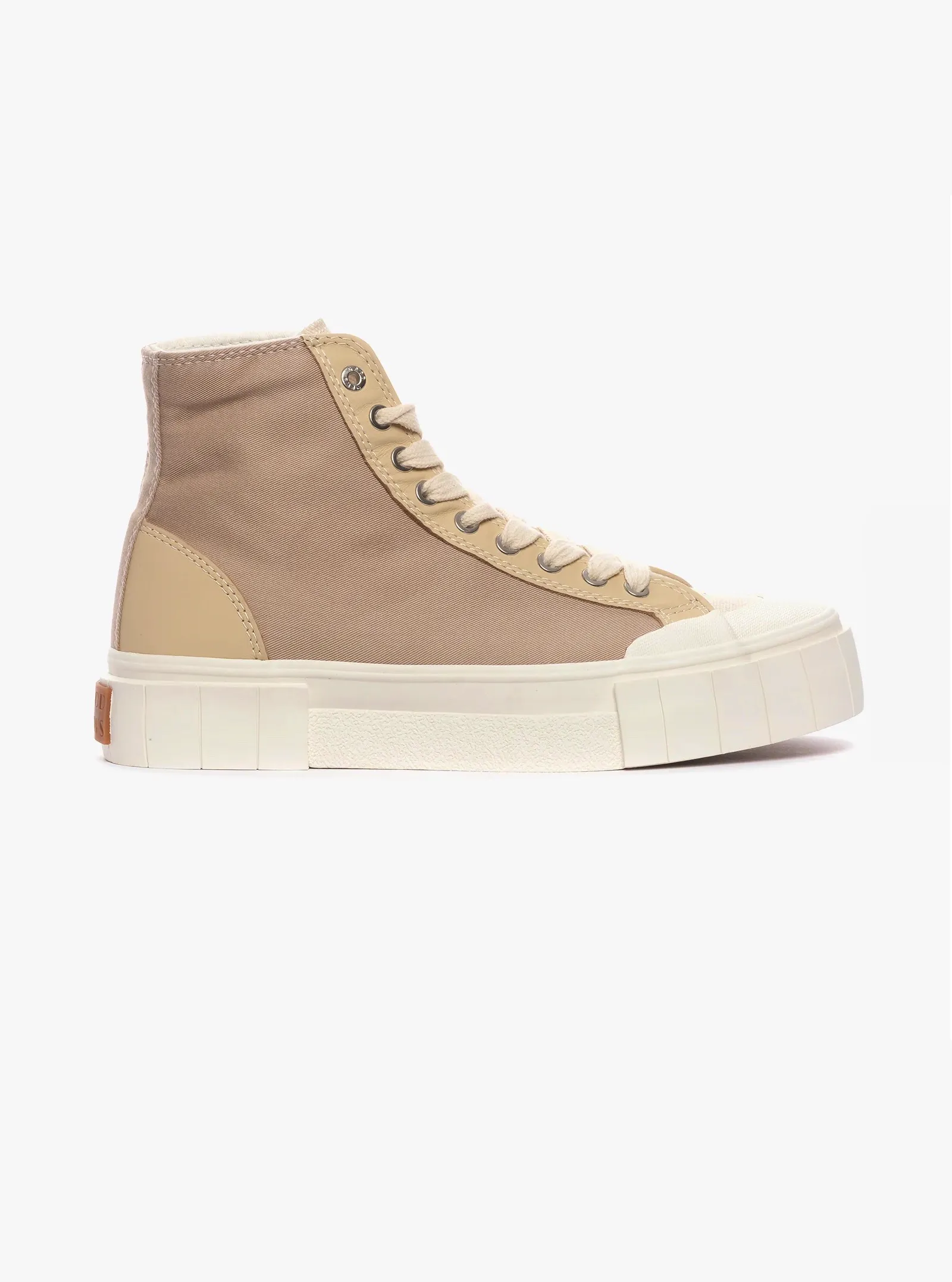 Good News Palm Vegea Beige High Top Sneakers, £130
