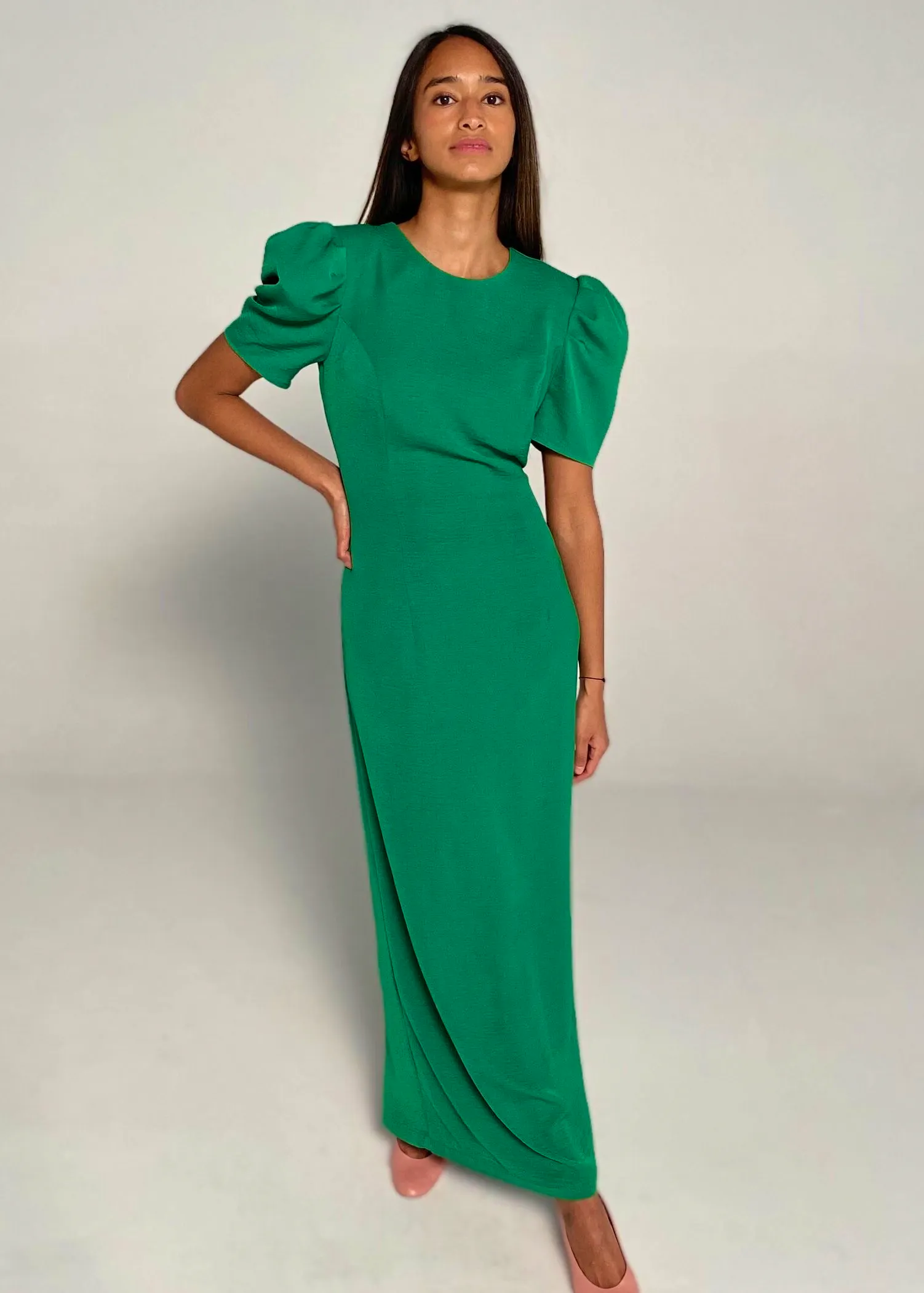 Franks London The Falcus Dress Green, £190
